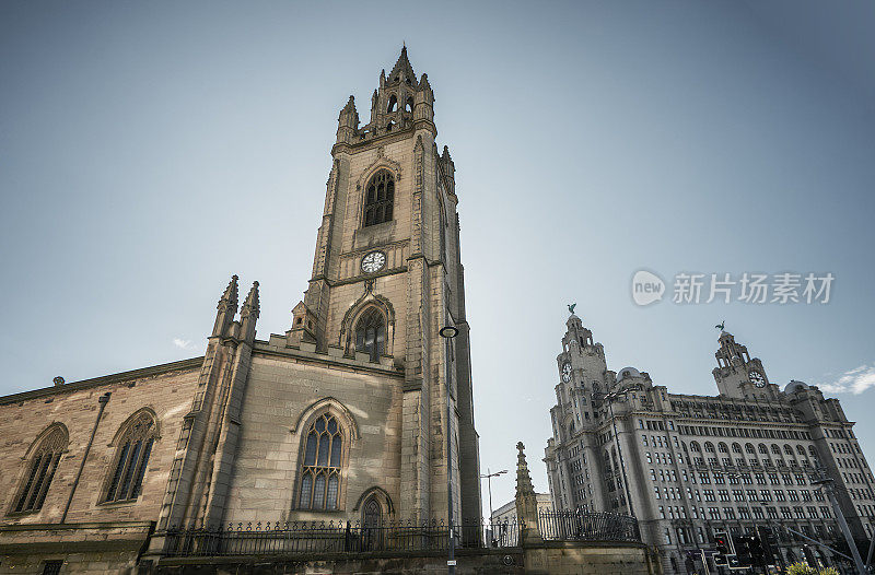 The Three Graces on Liverpools Pier